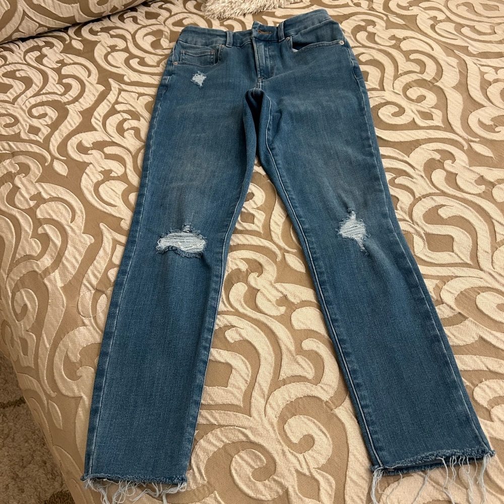 women’s Express Jeans size 2/4 stretch high rise